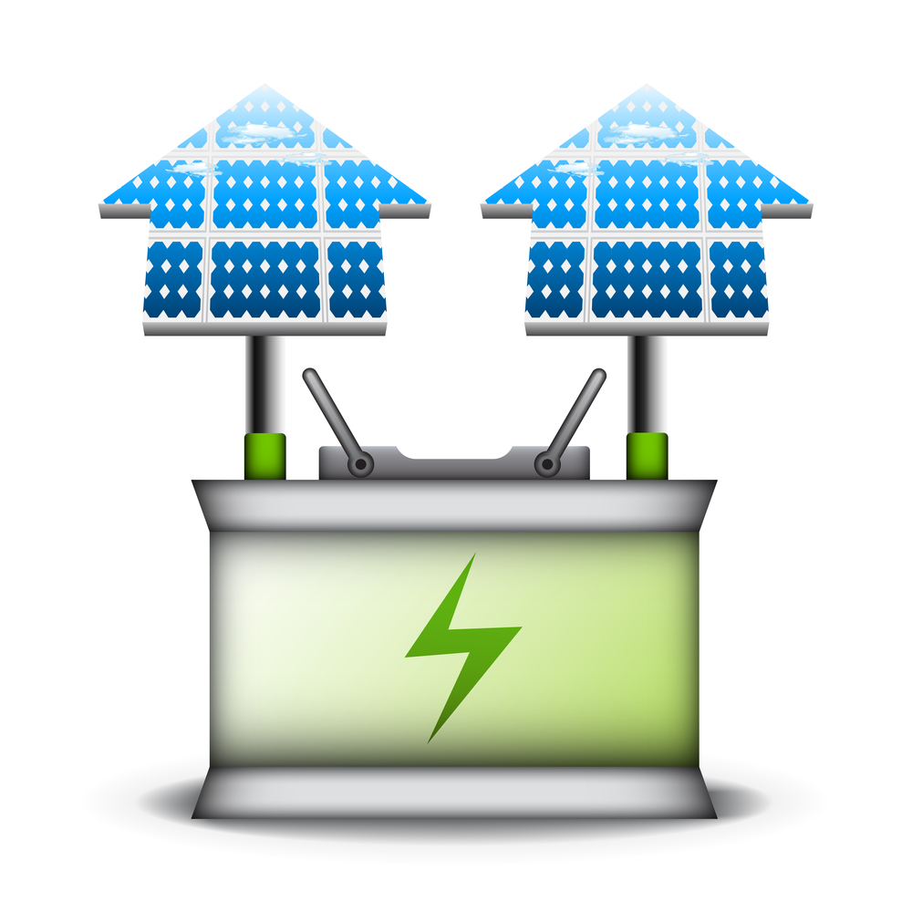 Thuisbatterij buiten